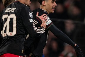 拜仁慕尼黑德甲击败勒沃库森穆西亚拉突破得分(拜仁慕尼黑vs勒沃库森比分预测)